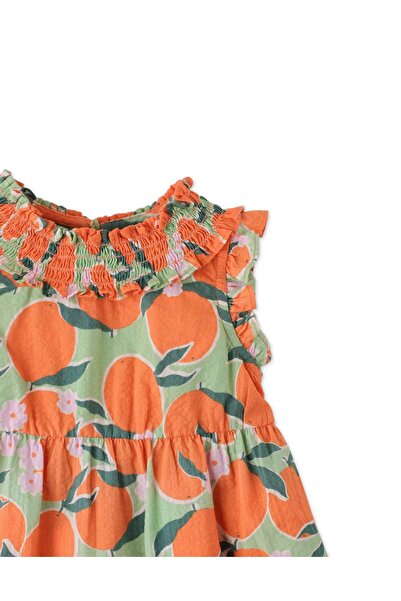 Gingersnaps Girls' Fruit Print Baby Dress