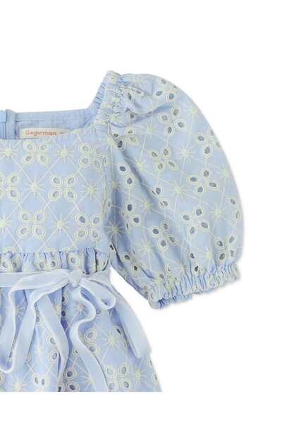 Gingersnaps Lace-Embroidered Girls' Dress