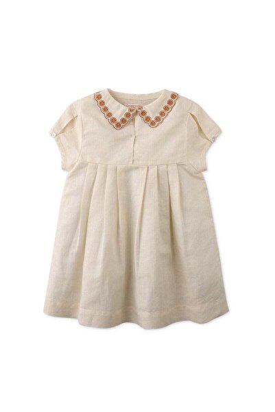 Gingersnaps Girls' Solid Print Baby Dress