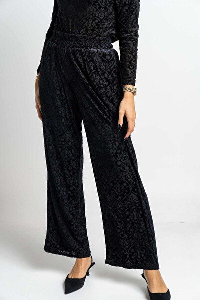 Nichii Wide Printed Long Trousers