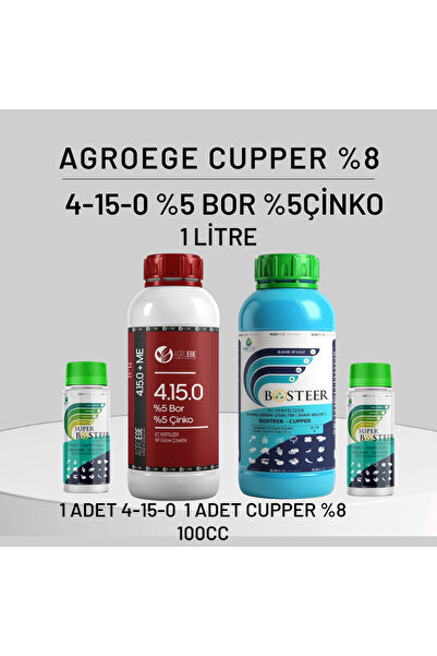 AGROEGE Tüm Meyvelerde Hasat Sonu Kış Bakım Seti 1 lt.