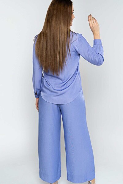 Nichii Women's Loose Plain Long Trousers