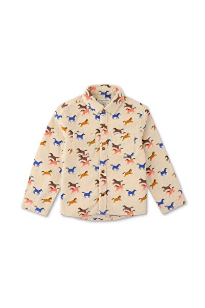 Gingersnaps قميص أطفال للأولاد بطبعة حصان