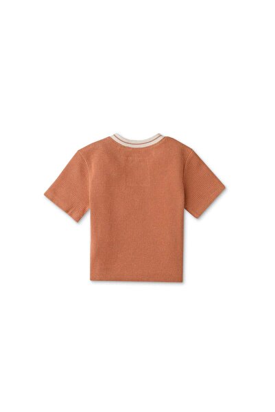 Gingersnaps Boys' Short Sleeve Baby T-Shirt with Side Pocket