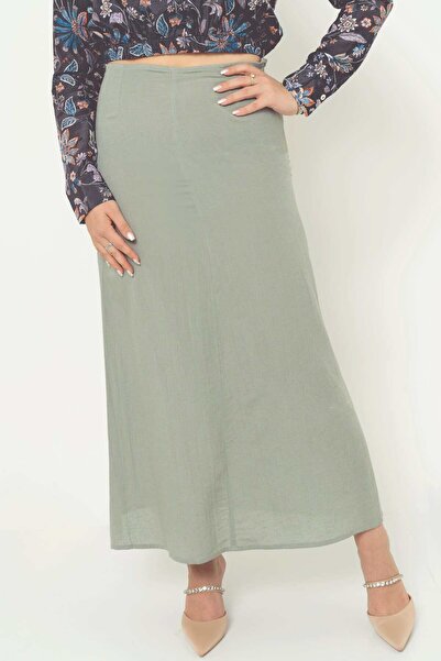 Yola Solid Maxi Skirt