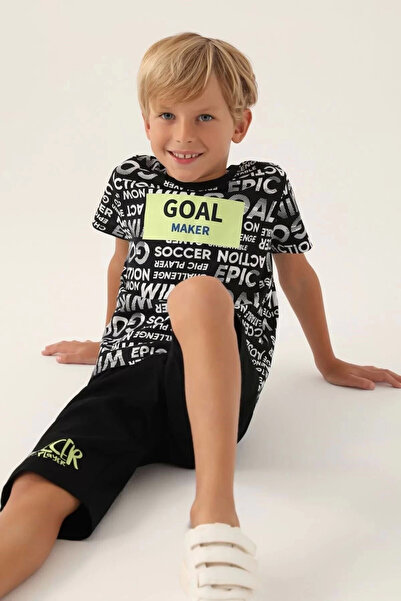 Rolypoly Boy's capri set - black