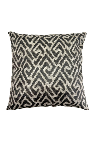 Bally Home Raschel Special Patterned Square Throw Pillow Cover