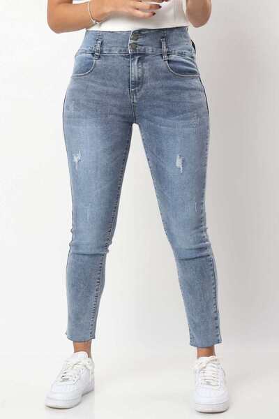 mica Skinny Ripped Jeans