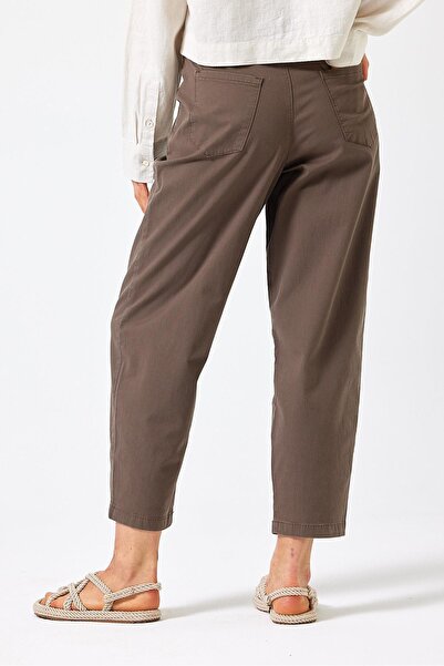 VENA Kadın Stacy Vizon Slouchy Chino Pantolon (Lyocell)