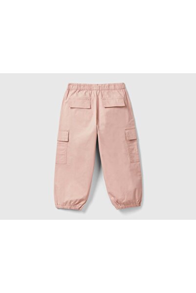 United Colors of Benetton Kids' Stretch Cotton Cargo Pants