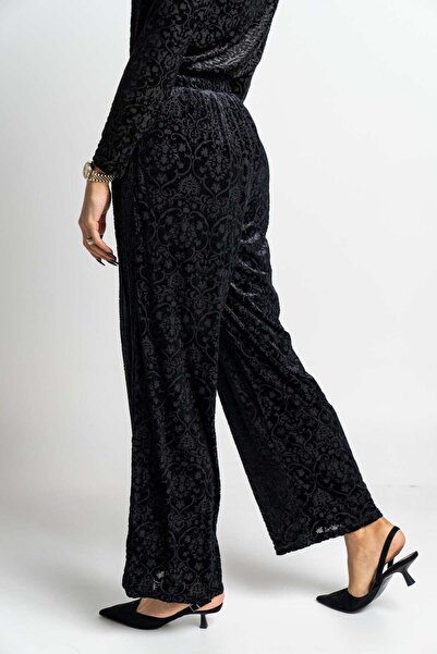 Nichii Wide Printed Long Trousers