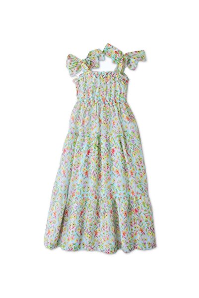 Gingersnaps Girls' Long Patterned Dress