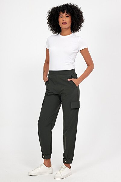 VENA Παντελόνι Cargo Karina Parachute - Χακί