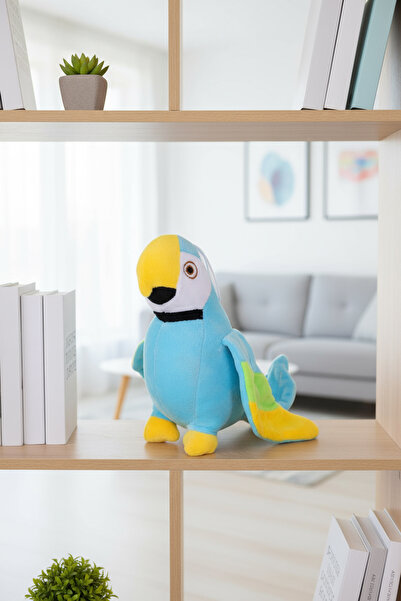 hak-iş oyuncak Sevimli Renkli Peluş Papağan Oyuncak – 20 cm Yumuşak Peluş Kuş