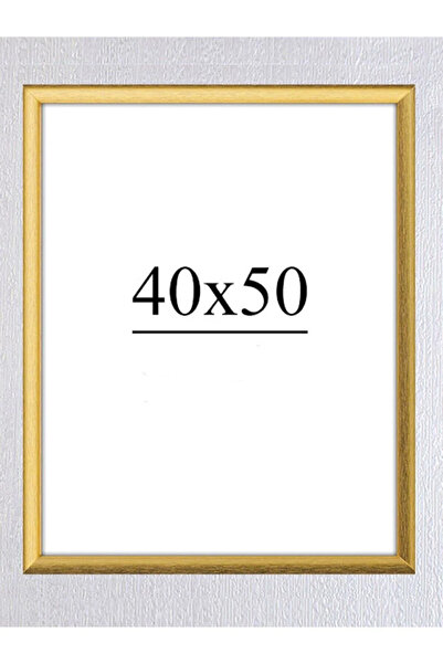 AS TİCARET 40x50 Çerçeve ( Postersiz ) - Bos1002(renk: altın)