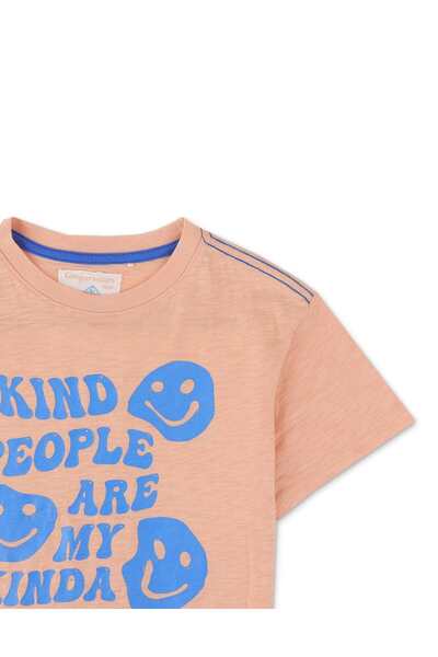 Gingersnaps Boys' T-Shirt with Camel Print on the Chest