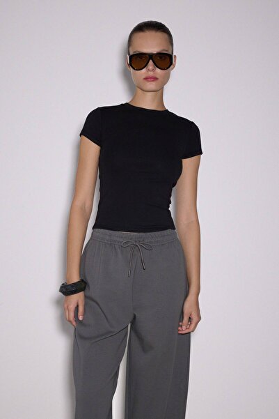 BABOKAH Bisiklet Yaka Kısa Kol Üst