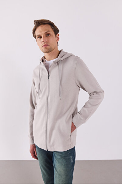 VENA Φούτερ Kevin Interlock - ΠΑΓΩΜΕΝΟ ΓΚΡΙ