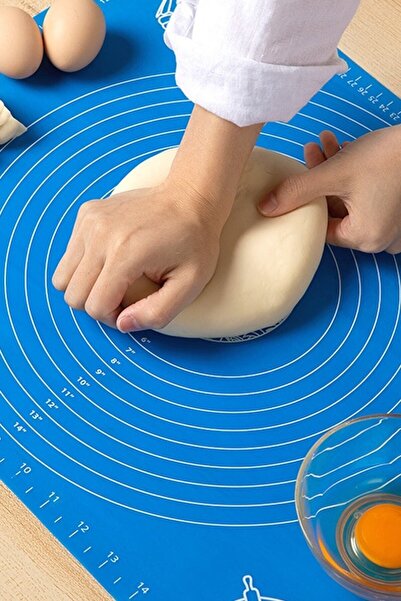 Buffer ®   40*50 cm Silicone Easy Dough Rolling Mat with Scale