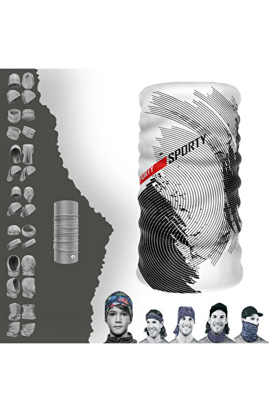 e-Taktik Αθλητικό μοτίβο δακτυλικών αποτυπωμάτων χωρίς ραφή με λαιμόκοψη μπαν...