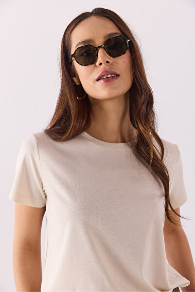 VENA Ποδηλατικό λαιμό - Μπλουζάκι Regular Fit Modal - TENCEL - TM