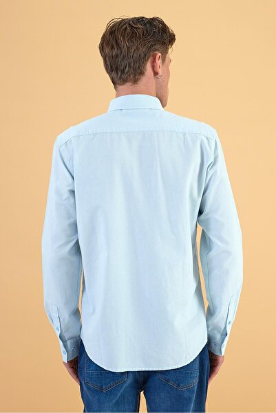 VENA Cămașă Oxford Regular Fit Steven - Albastru