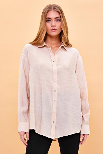 VENA Сорочка Bella з м'якою фактурою (CUPRO) - Камінь