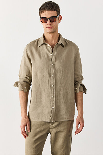 VENA Nicolas Regular Fit Сорочка - HAKİ