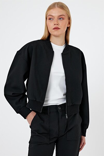 VENA Women's Norah Black Smart Jacket - Black