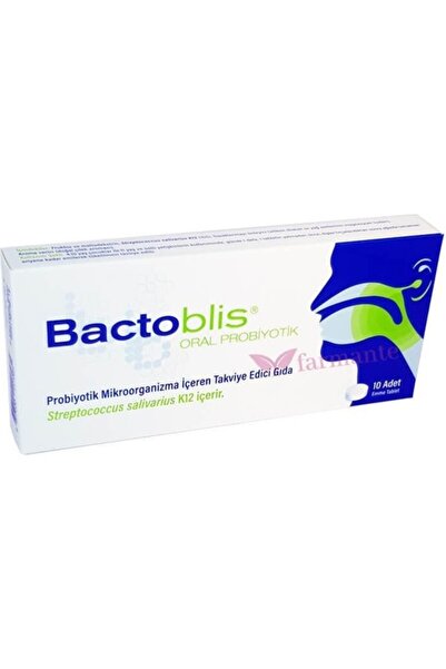 Bactoblis Probiyotik Takviyesi 10 Tablet