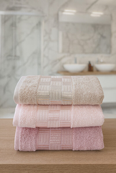 EMİLLİE GEO 3 - 50x90 см Набір рушників