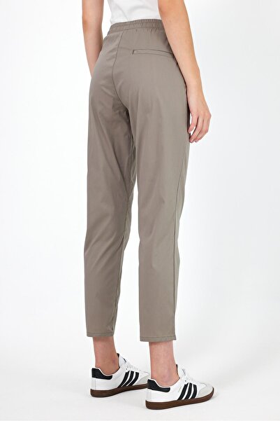 VENA Alian Beli Lastikli Gabardin Pantolon-Haki