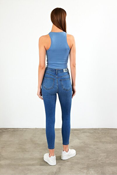 VENA Σαντρά Χαλτέρ Μπλουζάκι Αθλητικό Μπλουζάκι-Μπλε