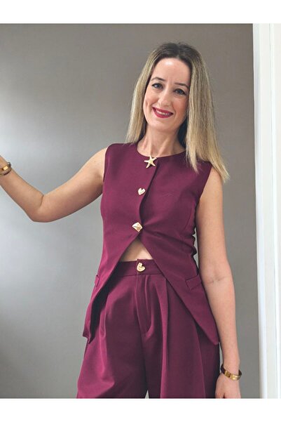 HSNGIYIM VEST PANT SET