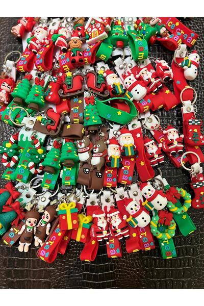 OSMEY 6 ADET Yılbaşı Model Anahtarlık