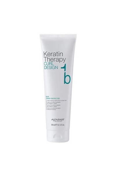 Alfaparf Milano Alfaparf Keratin Therapy Curl Design Move Creamy Protector κρέμα προστασίας, Κρέμα, 300 ml