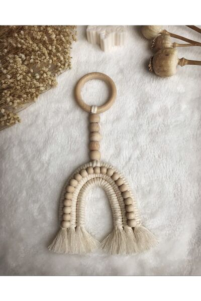 Macrame Rainbow Wall Decoration For Kids Room