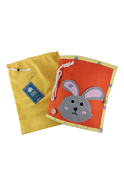 Dinootoys Montessori Eğitici Aktivite Keçe Kitap 10 Sayfa