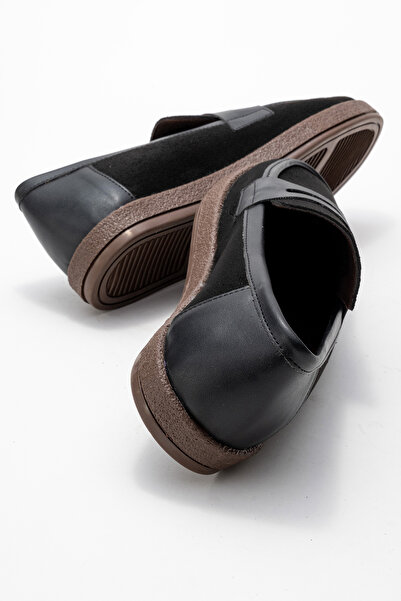 by selvi Lukka Shoes Мъжки обувки от черна кожа Livya