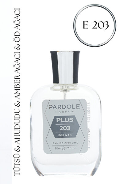 PARDOLE E-203 Odunsu, Meyvemsi Favoris Erkek Parfum-50 ml - Tütsü, Ahududu, A...