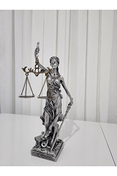 hediyefuryası Adalet Tanrısı Themıs Heykel Biblo Ev Ofis Dekoratif Hediyelik ...