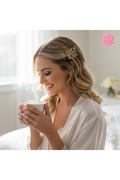 BRIDEIST WEDDING CO مشبك حجري مكتوب عليه Bride To Be |   إكسسوار العروس |   ا...