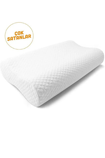 ORPEDOX Visco Yastık Yüksek Boyun Destekli Ortopedik Yastık Çift Taraflı Boyu...