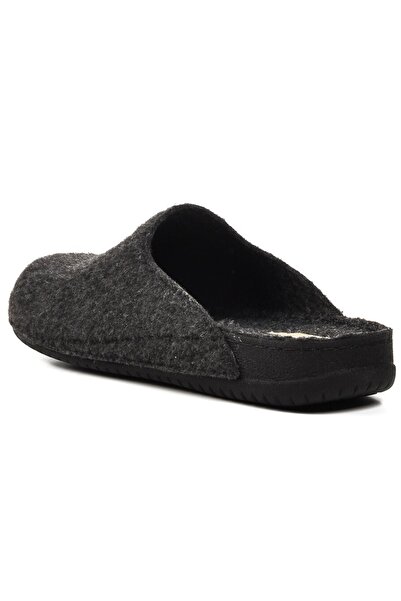 KOCAMANLAR Bento K-12115 Παντόφλες Οικιακής Χρήσης Ορθοπεδικές Ανδρικές Παντόφλες ΜΑΥΡΕΣ