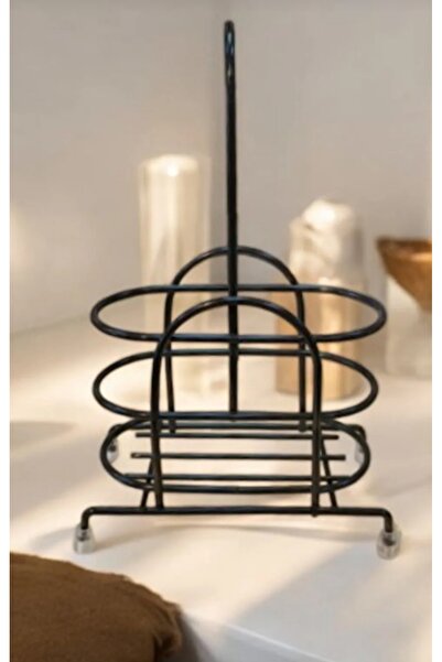 BÜYÜLÜ HOME 750 ml Sunflower Oil Olive Oil Glass Bottle with Iron Stand