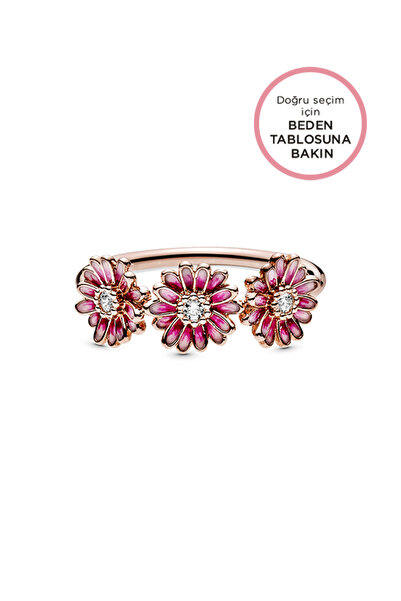 Pandora Pembe Papatya Üçlemesi Yüzük