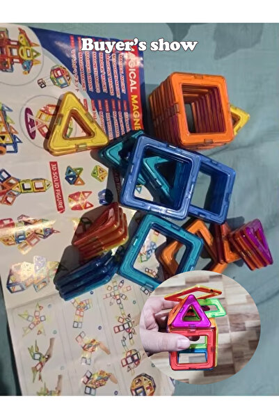 Choice3 Medium Size 40pcs Magnetic Building Blocks DIY Magnets Toys medium size STEM Toys Construction Toys