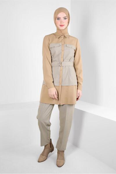 Alvina BELTED PANT SUIT 44315
