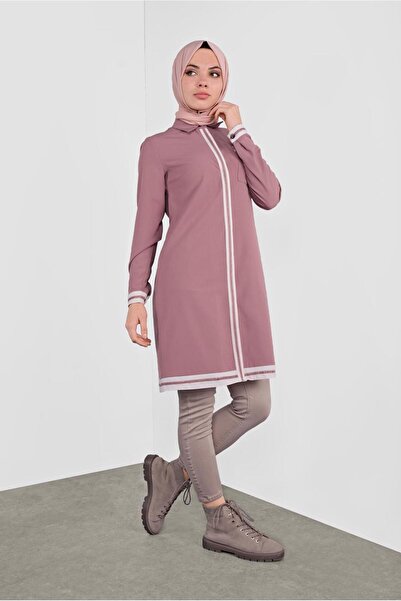 Alvina ΤΟΥΝΙΚ ΜΕ ΛΕΠΤΟΜΕΡΗ ΡΙΓΕΣ 41125