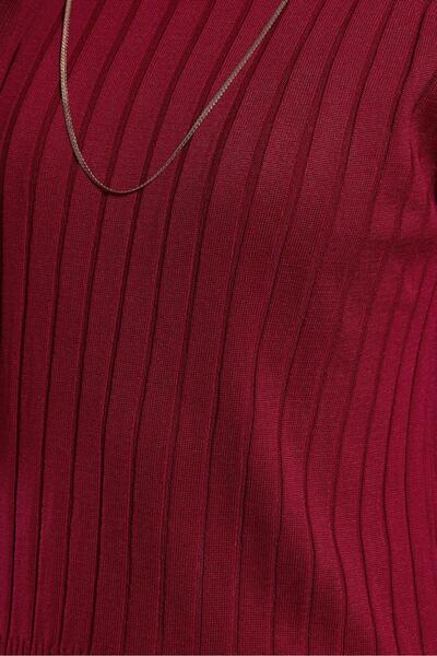 Alvina 45009 Model Plain Knitwear Sweater